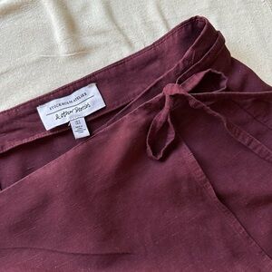 Wine Wrap Skirt